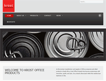 Tablet Screenshot of krost.co.za